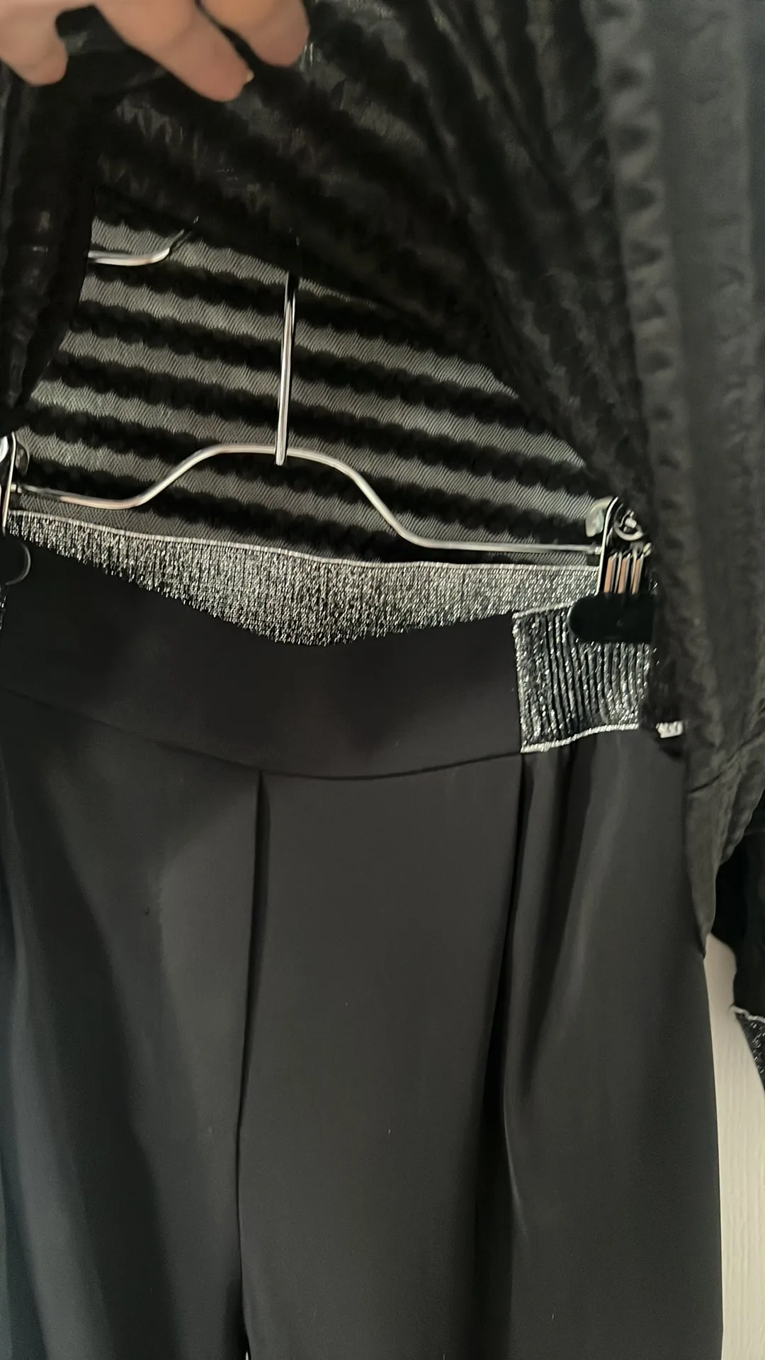 Jus de Pommes Black Top with Glitter Detail thumbnail