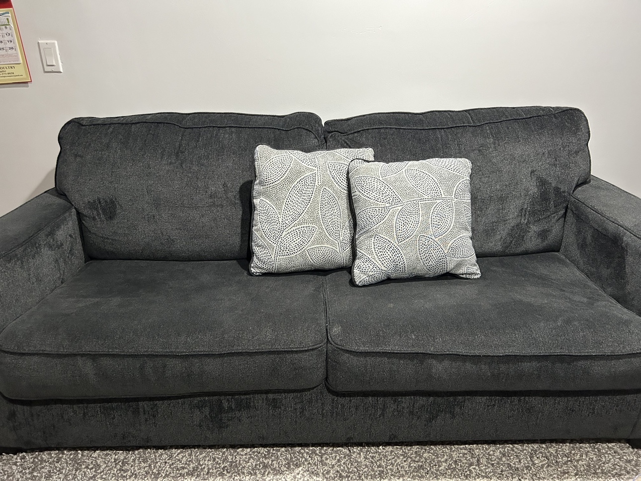 Black Loveseat