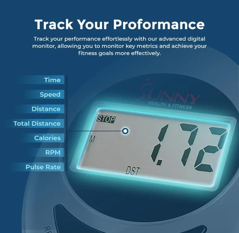 Sunny Health & Fitness Elliptical Machine - photo 3