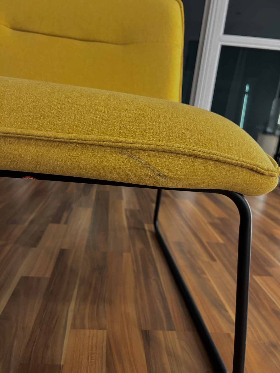 Yellow Accent Chair - photo 3