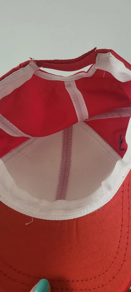 Brand New Red Baseball Cap with Embroidery image indicator(2)