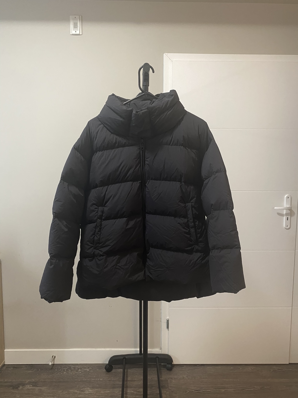 Duvet Black Puffer Jacket