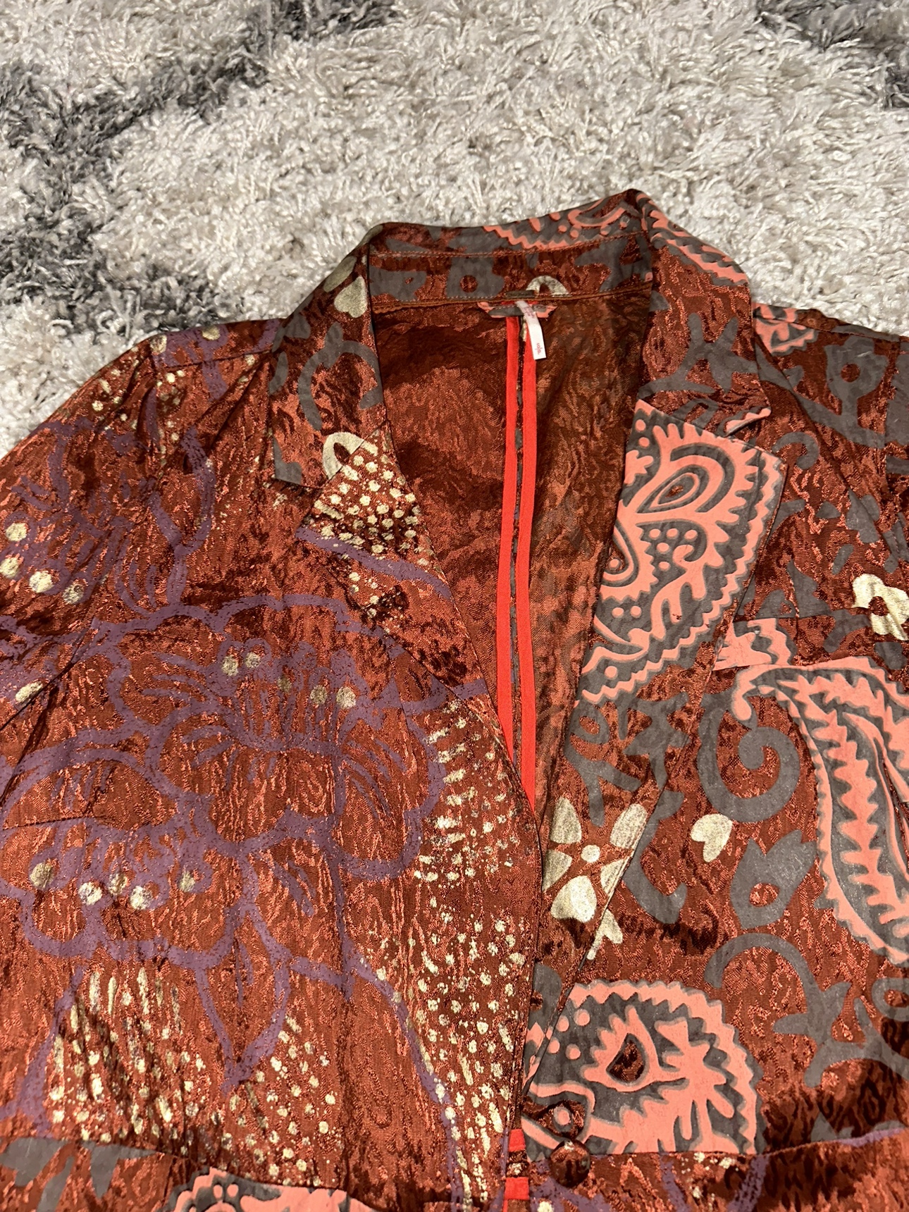 Free People Printed Longline Jacket - photo 5
