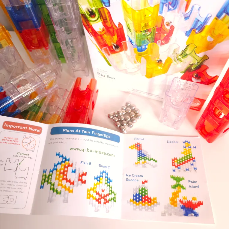 Q-BA-MAZE 2.0 Big Box Marble Run image indicator(3)