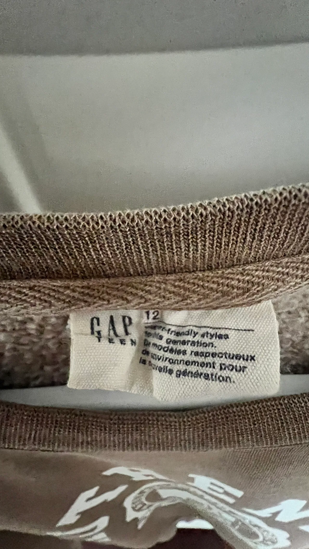 GAP teen sweatshirt size 12 image indicator(4)