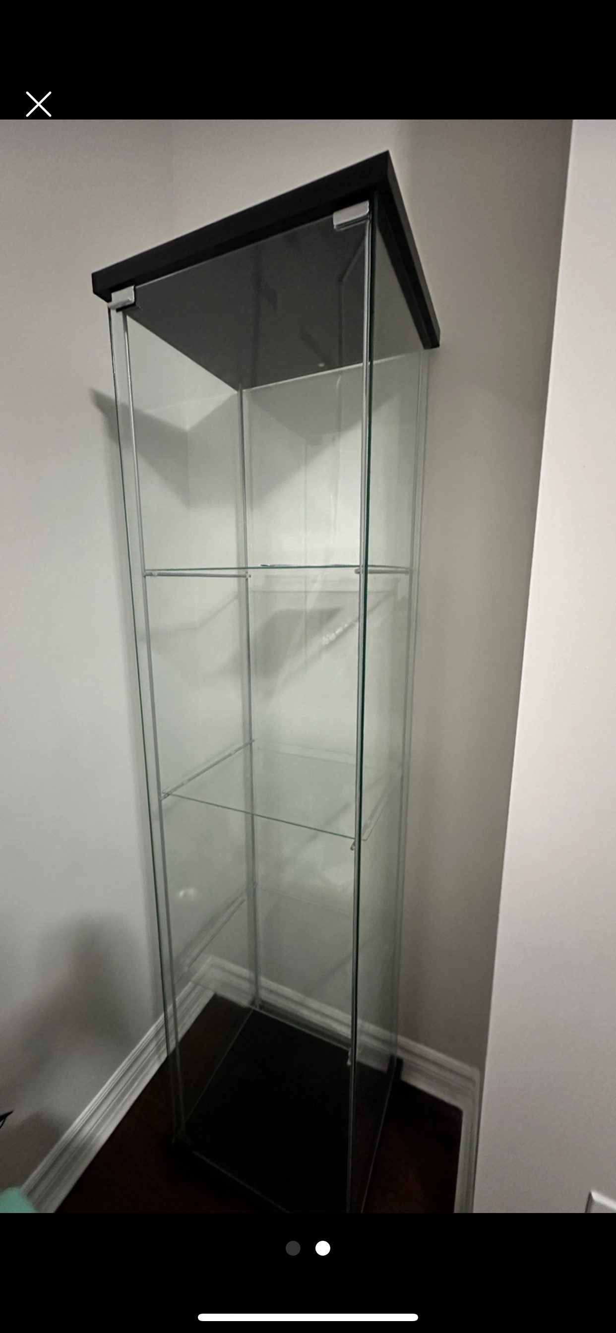 IKEA Detolf Glass-door Cabinet