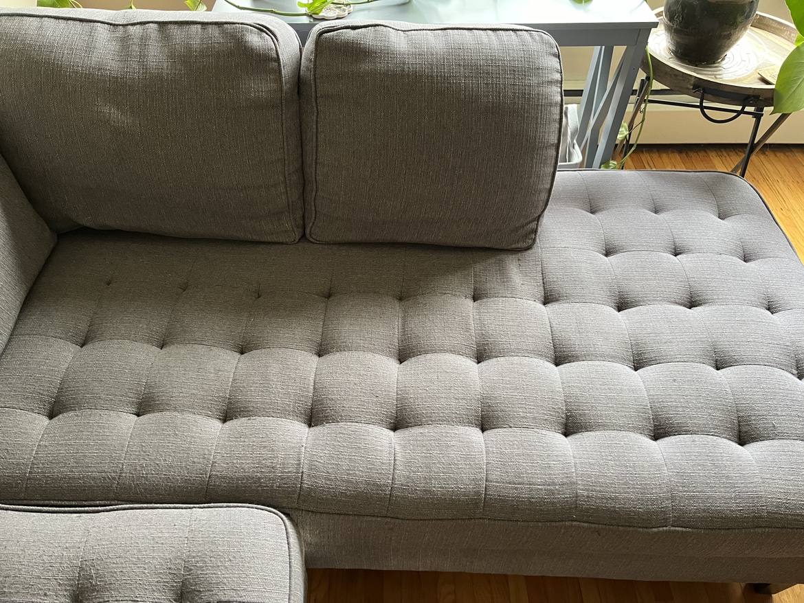Grey Sectional Sofa - photo 5