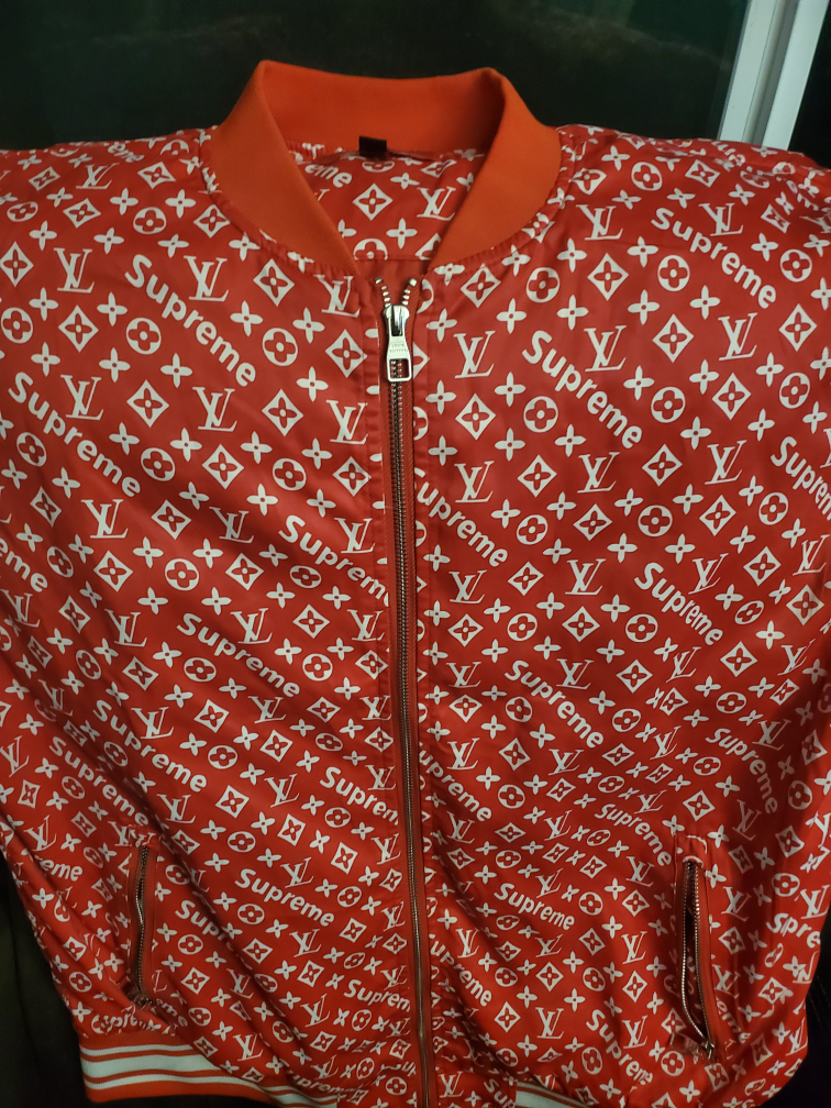 Supreme Red Bomber Jacket