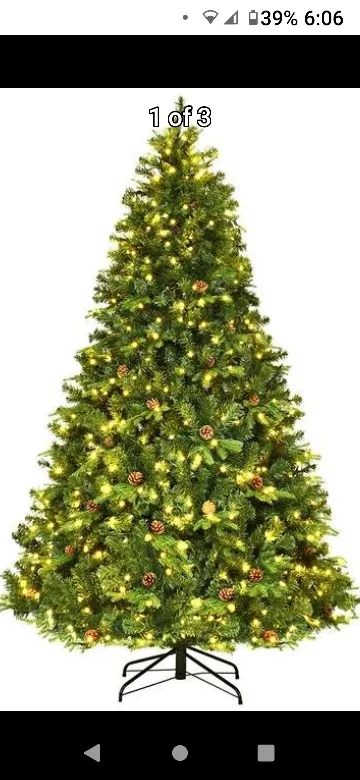 7.5 Christmas Tree pre lit thumbnail