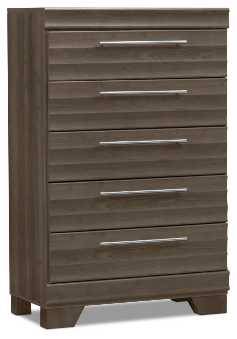 Brown 5-Dresser Chest - photo 4