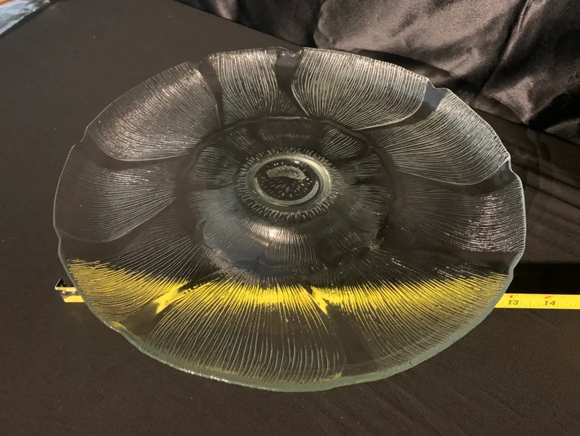 Beautiful Glass serving dish by Luminarc France image indicator(4)