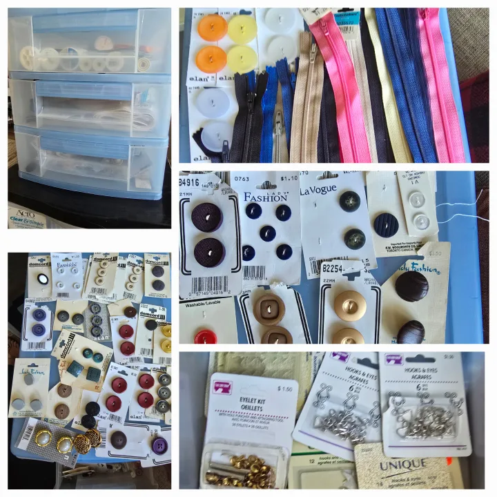 NEW lots of Sewing Supplies + Storage thumbnail