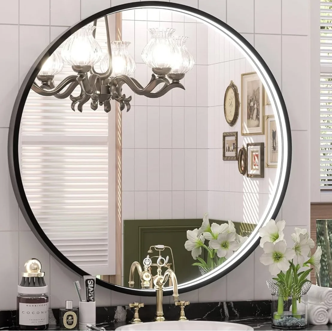 28” Round LED Bathroom Mirror thumbnail