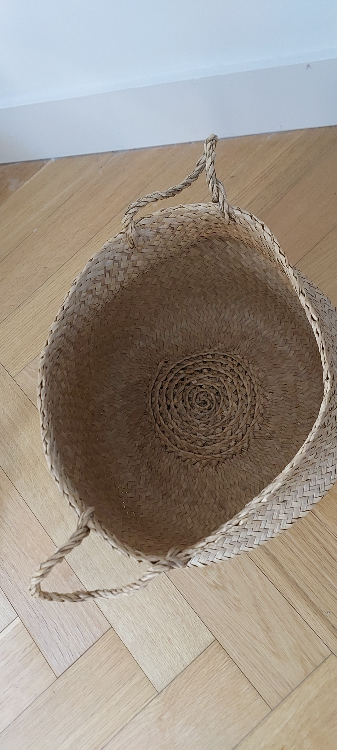Woven Storage Basket with Handles - photo 5