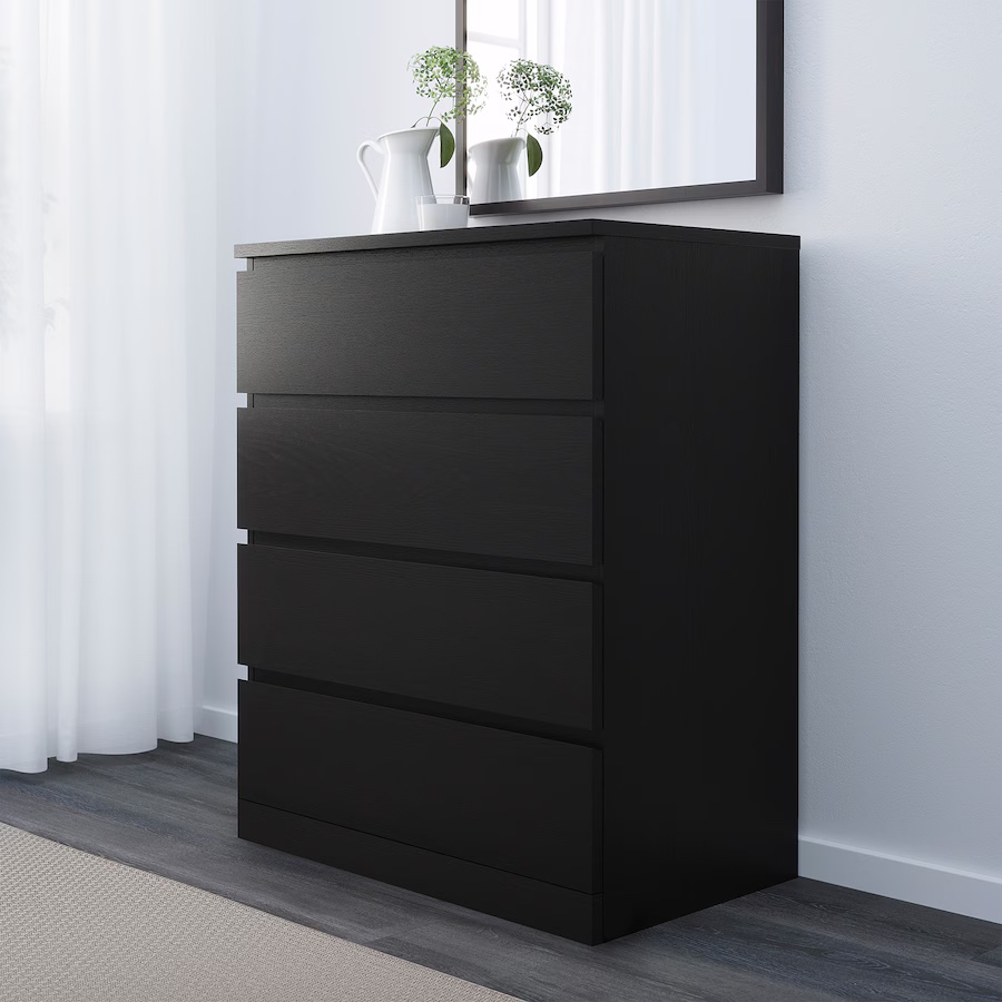 IKEA MALM 4-Drawer Chest