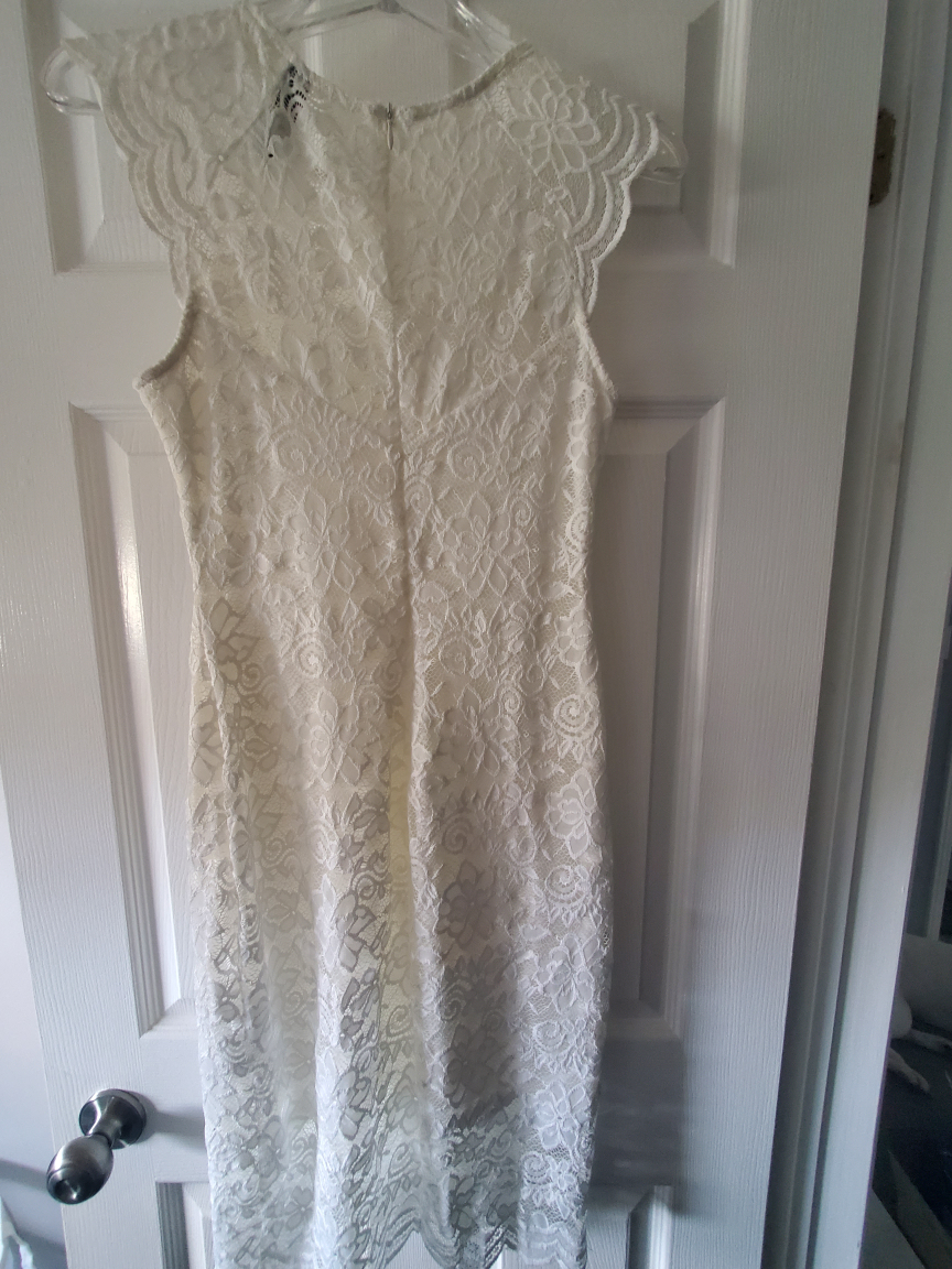 White Lace Dress - photo 3
