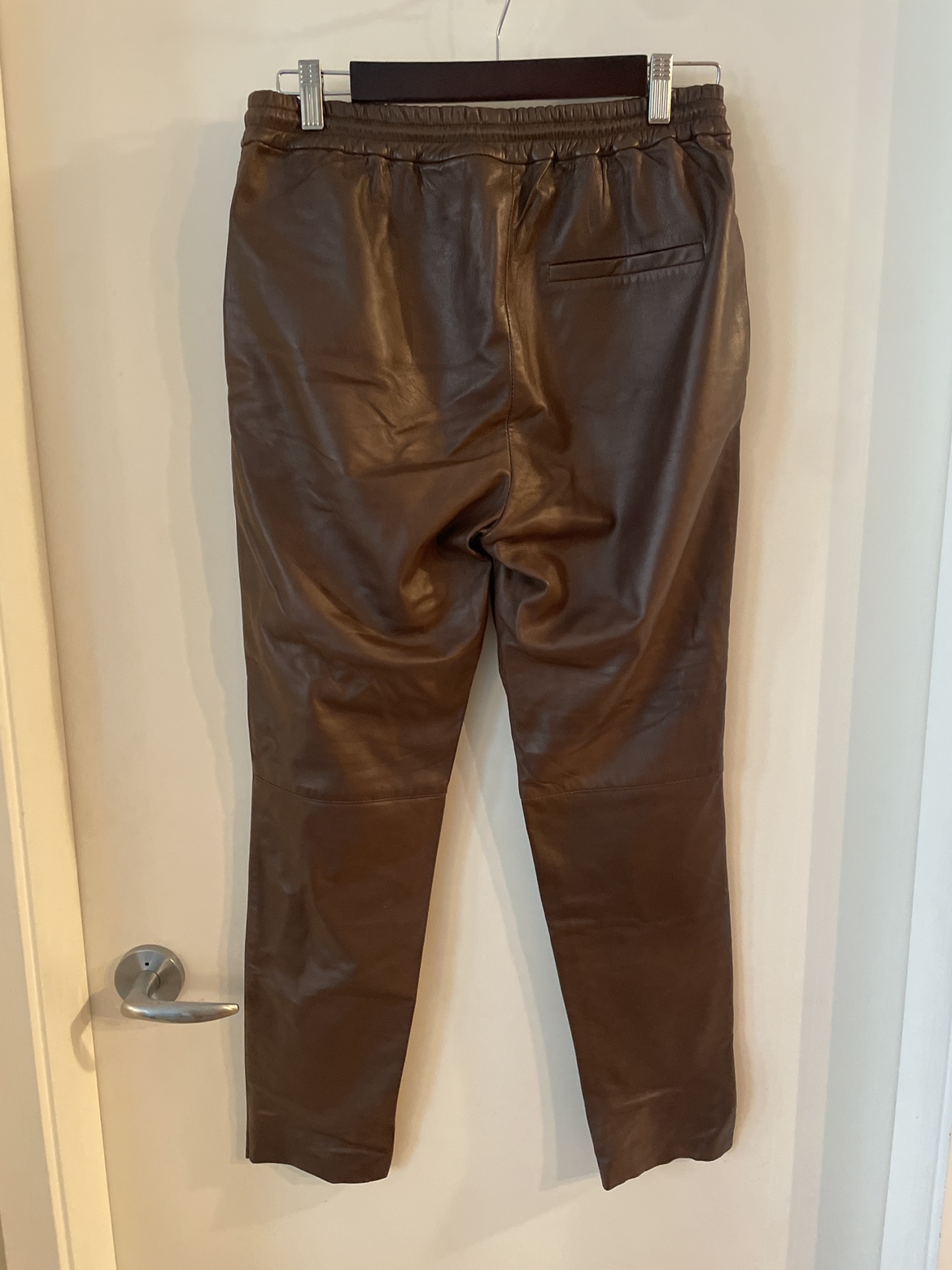Vintage genuine Leather Pants - photo 2