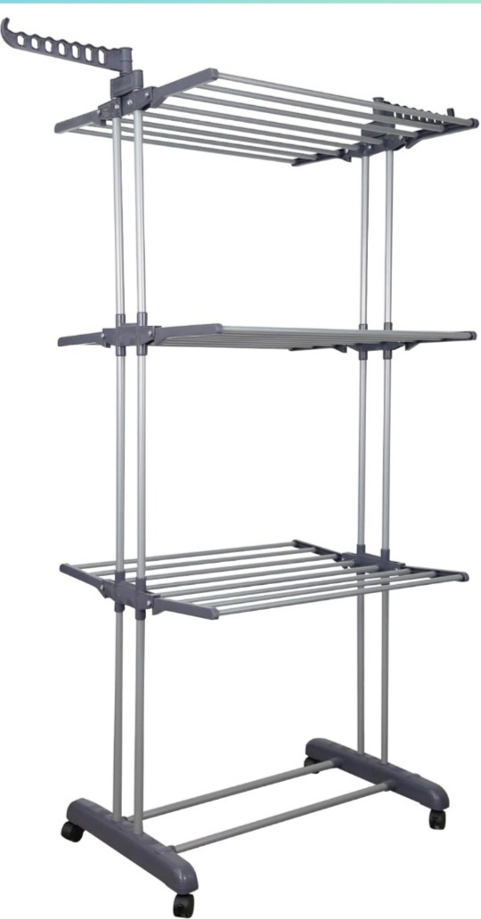 Clothes Dryer and hanger stand with wheels
