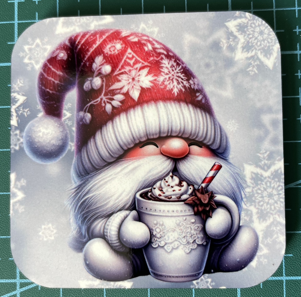Christmas Gnome Fridge Magnets - photo 3