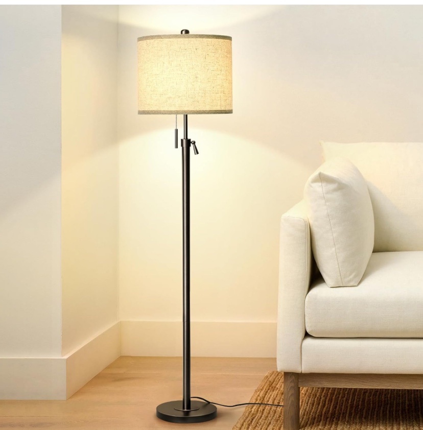 Adjustable Height Floor Lamp