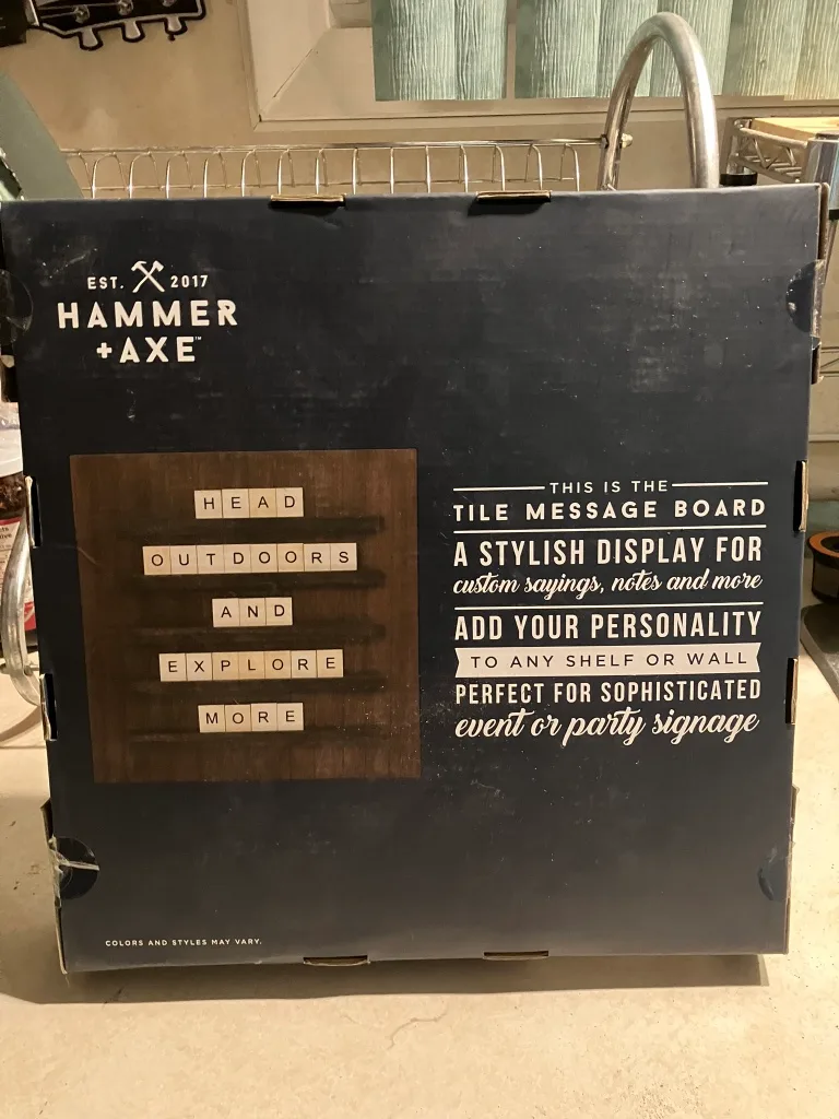 Hammer + Axe Tile Message Board image indicator(2)