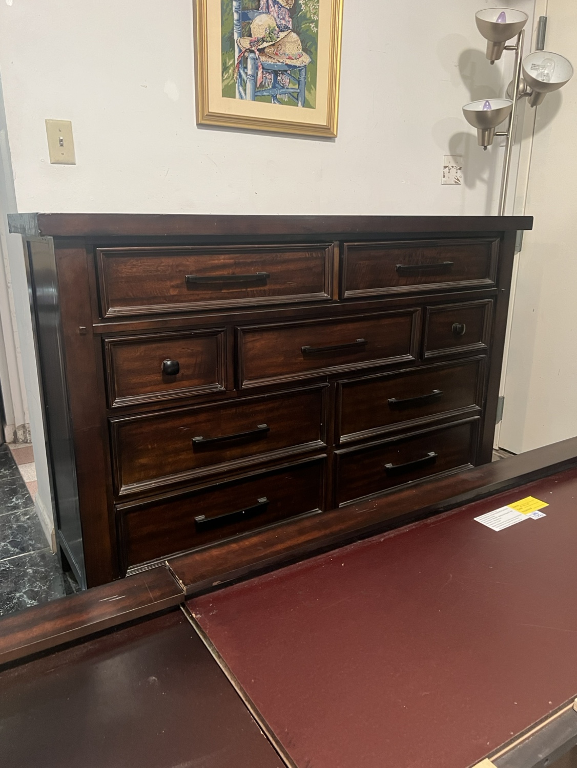King Bed 6 Drawers & 9 Drawers Dresser - Delivery Extra - photo 2