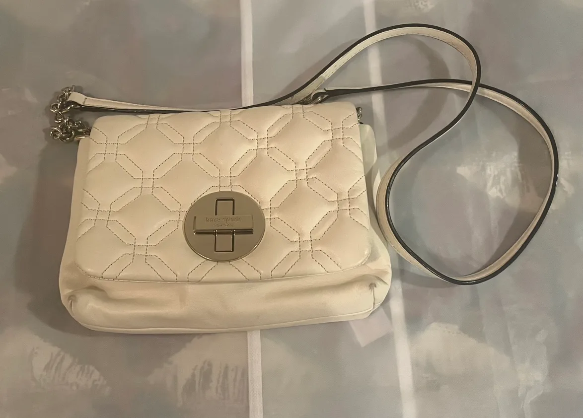 Kate spade crossbody bag white image indicator(2)