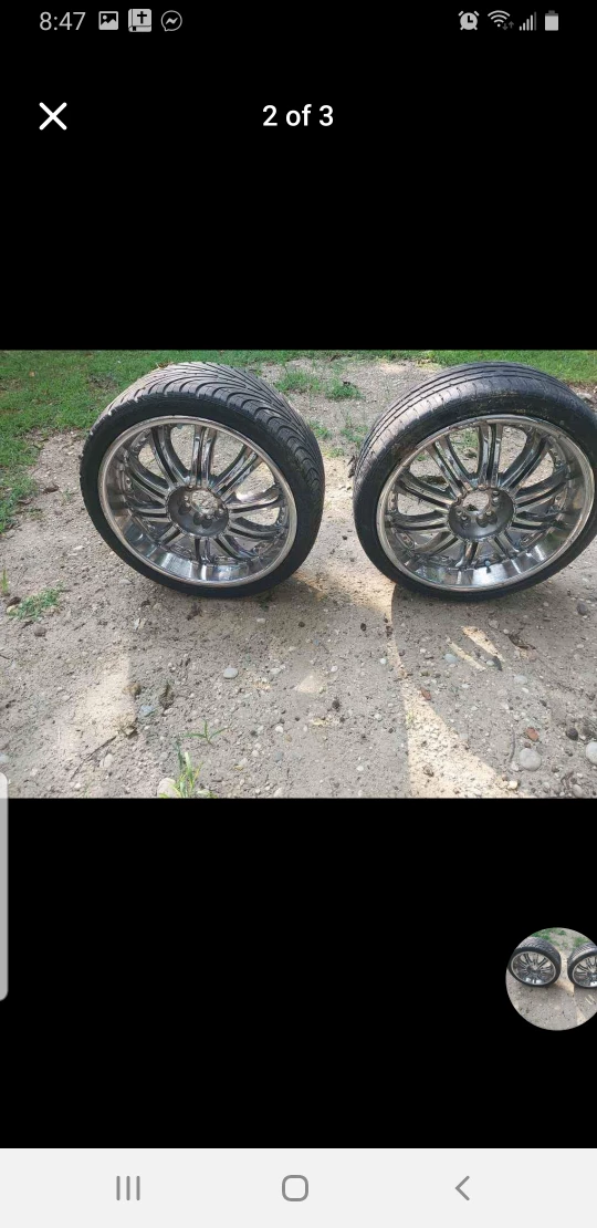 rims with tires .20 inch - photo 2