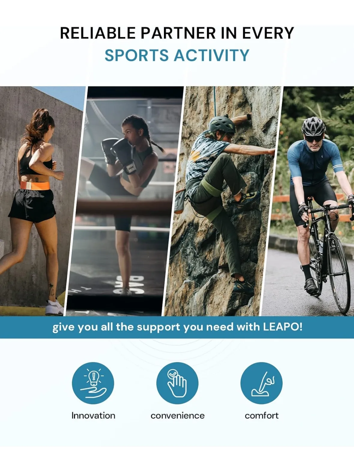 Orange Running Belt with Two Pockets image indicator(3)