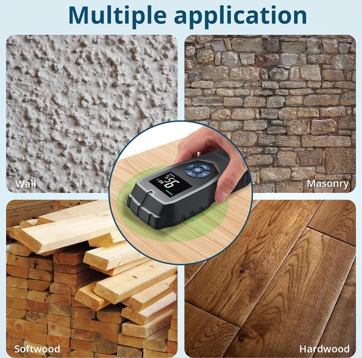 Allmeter Pinless Moisture Meter - photo 3