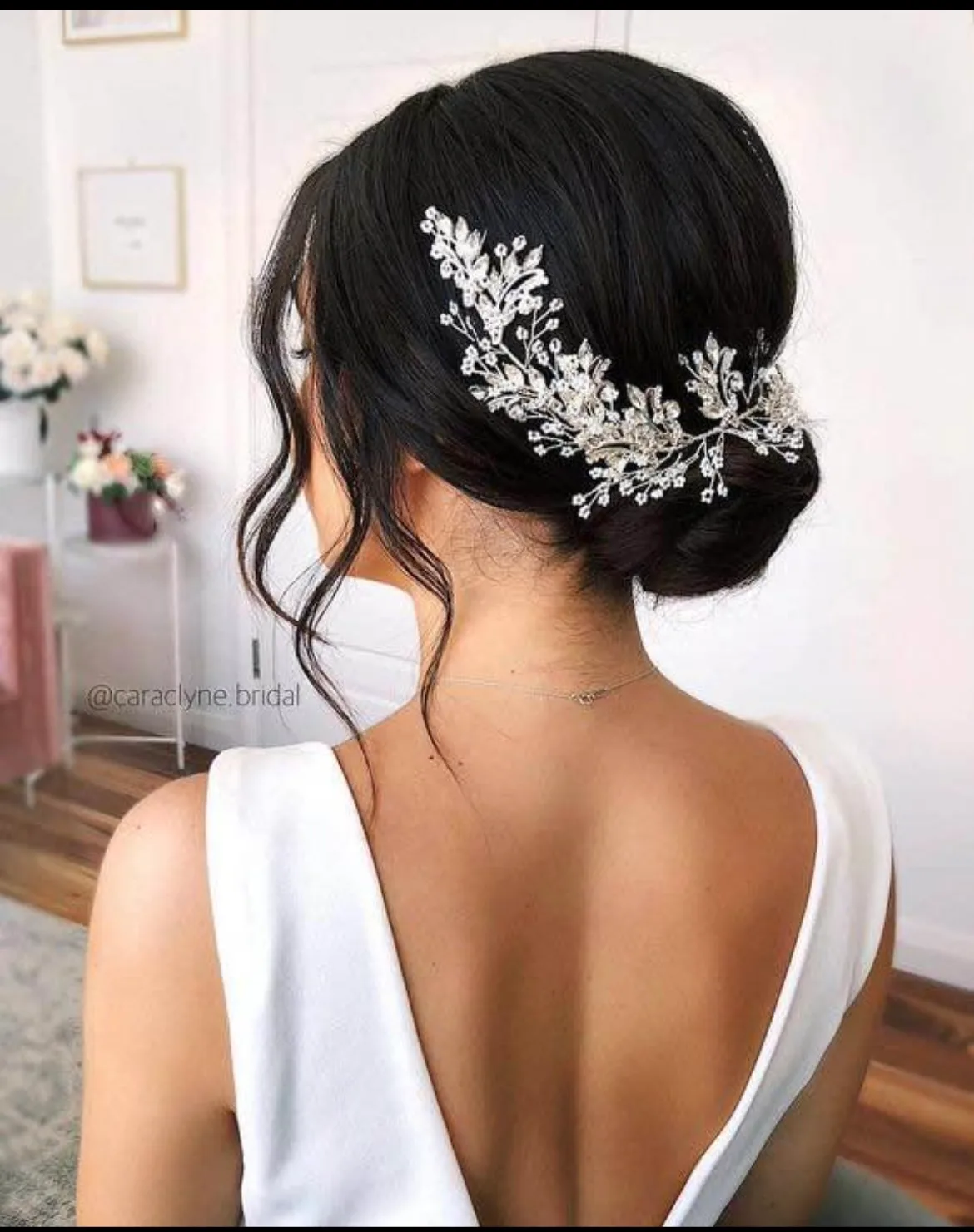 Crystal Bridal Hair Comb - Ulyana Aster thumbnail