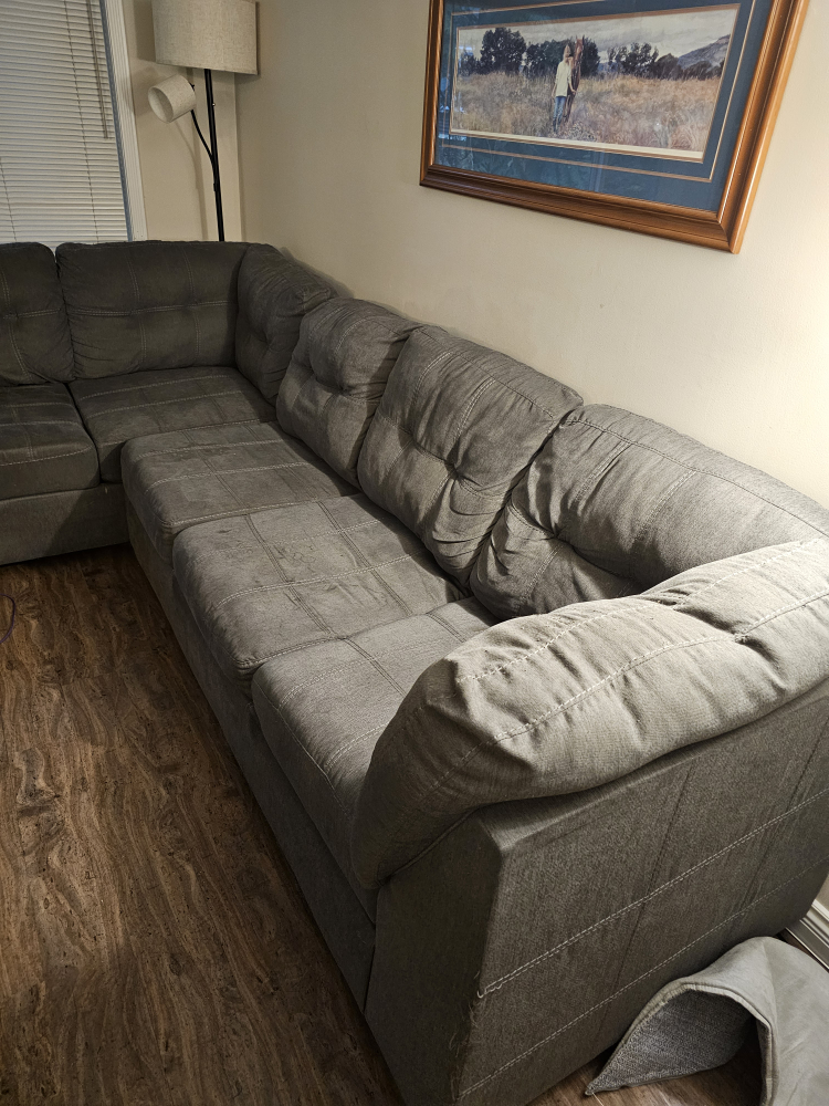 Grey Sectional Sofa - photo 3