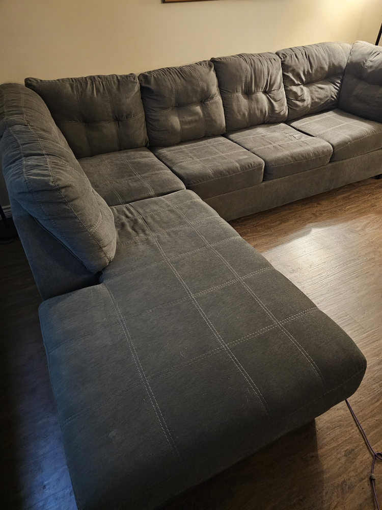 Grey Sectional Sofa - photo 4