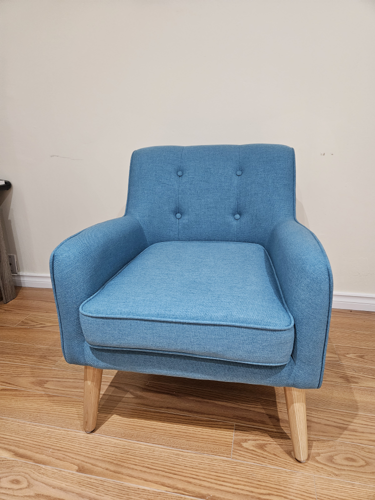 Teal Armchair