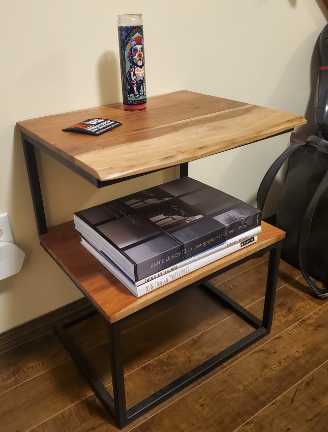 Two Tiered End Table