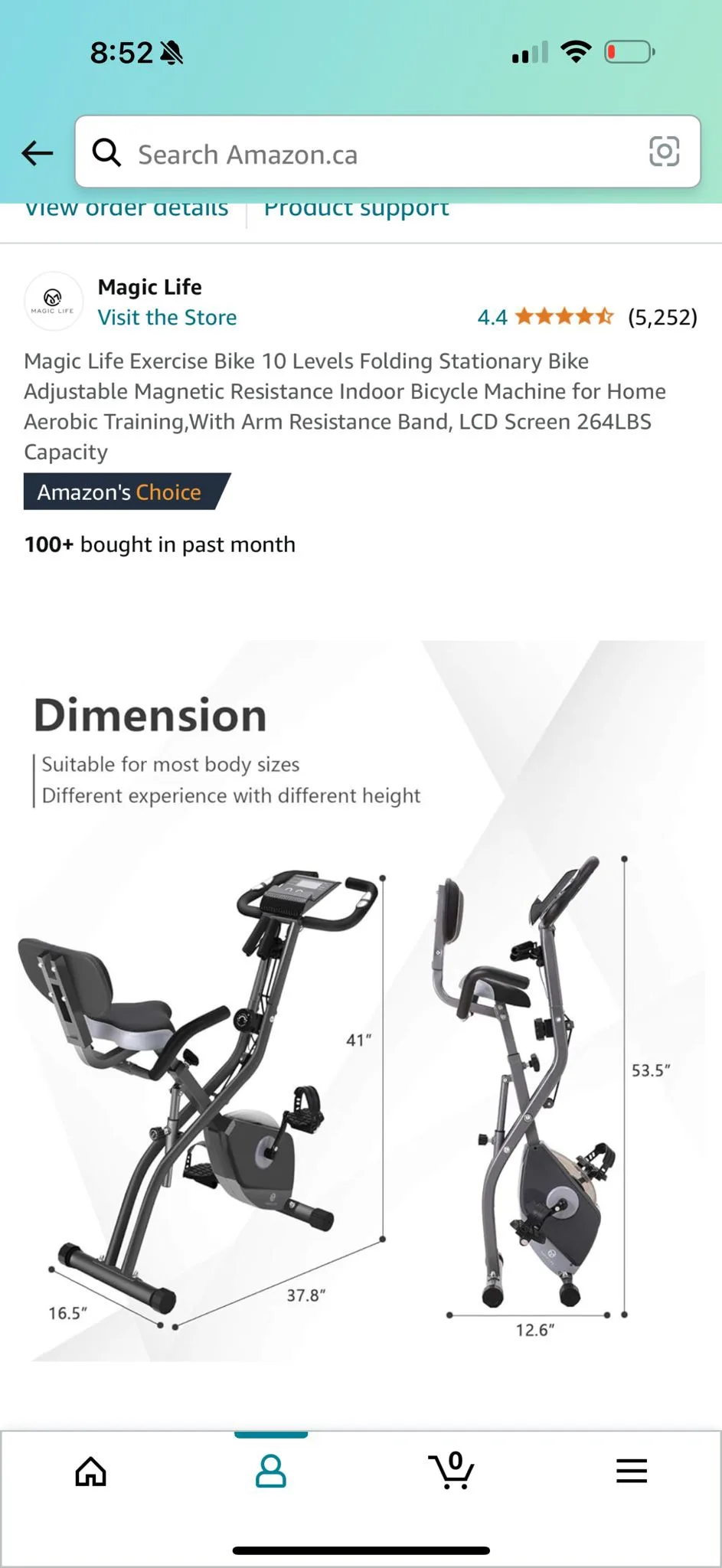 Magic Life Exercise Bike thumbnail