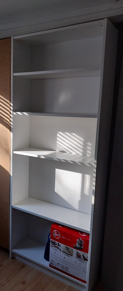 White Bookshelf