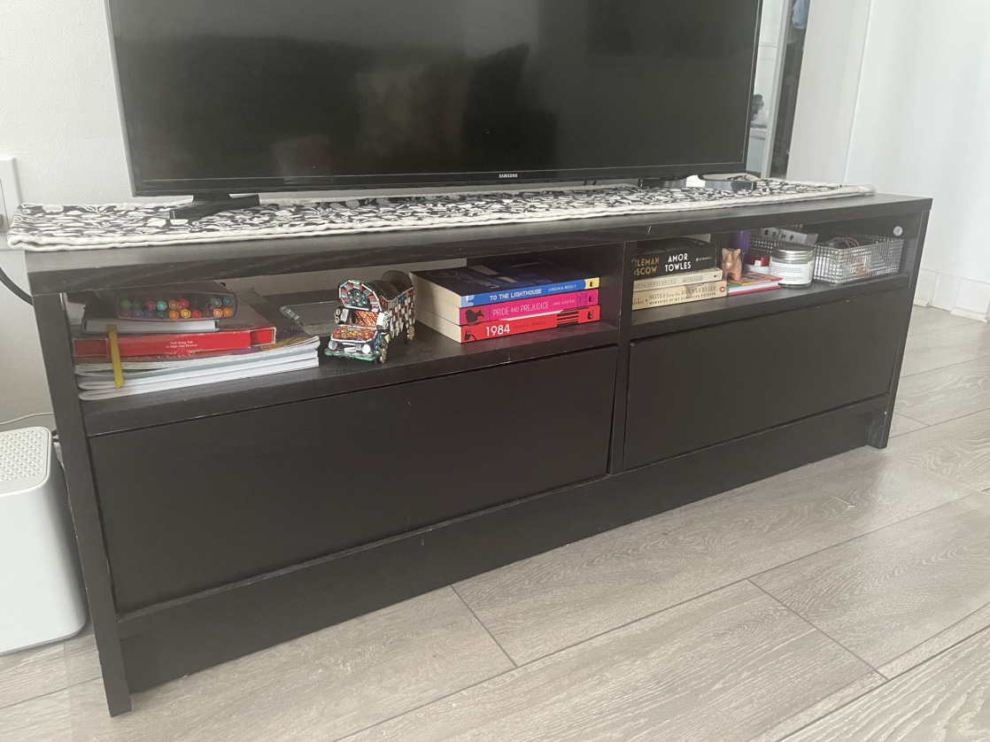 Black TV Stand - photo 2