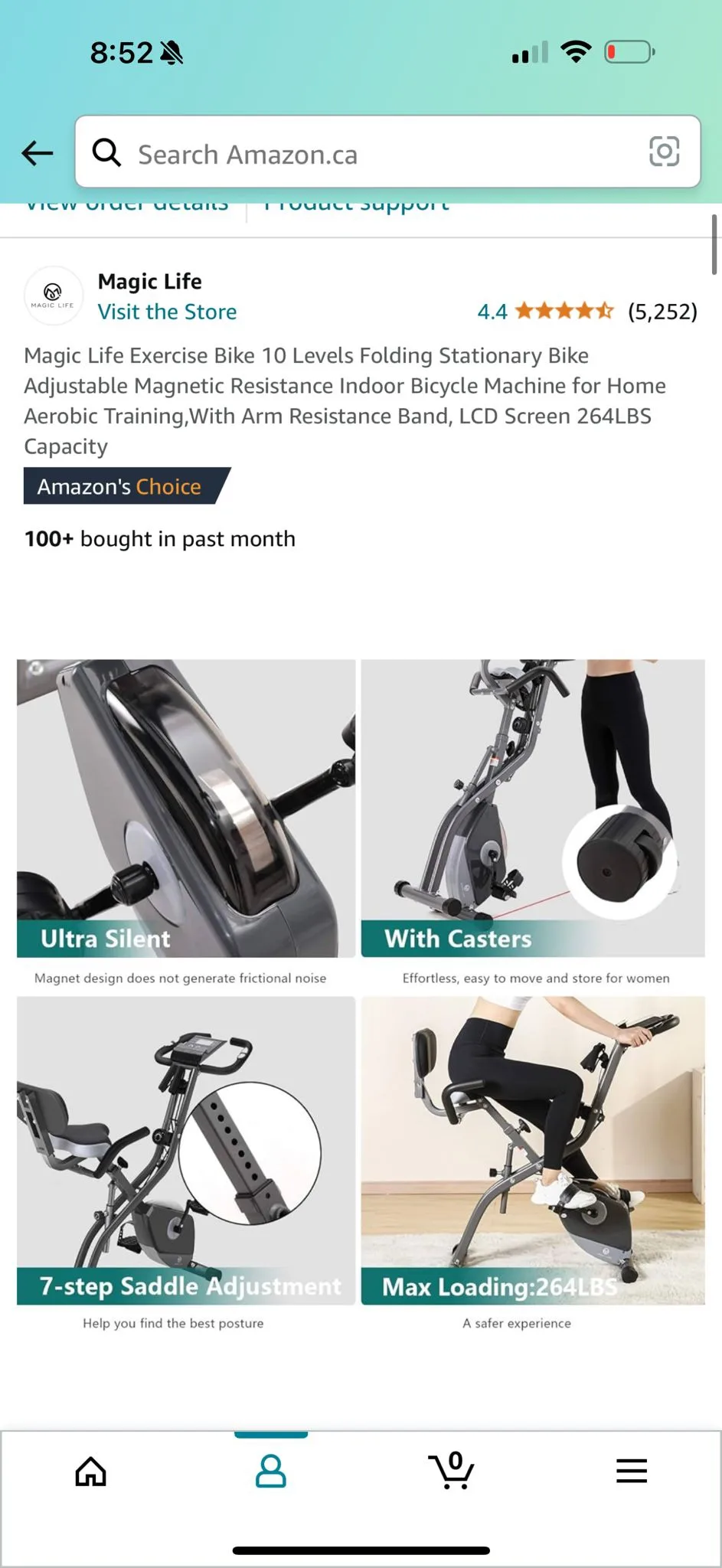 Magic Life Exercise Bike image indicator(2)