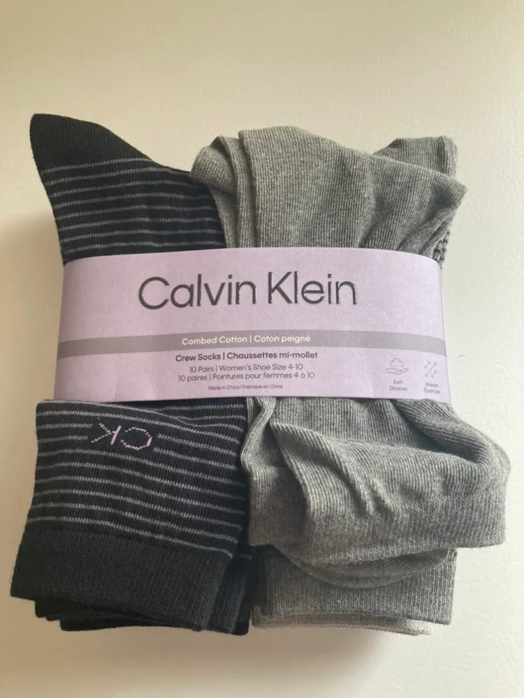 Calvin Klein Socks (Women’s) (includes 10 pairs) (New) thumbnail