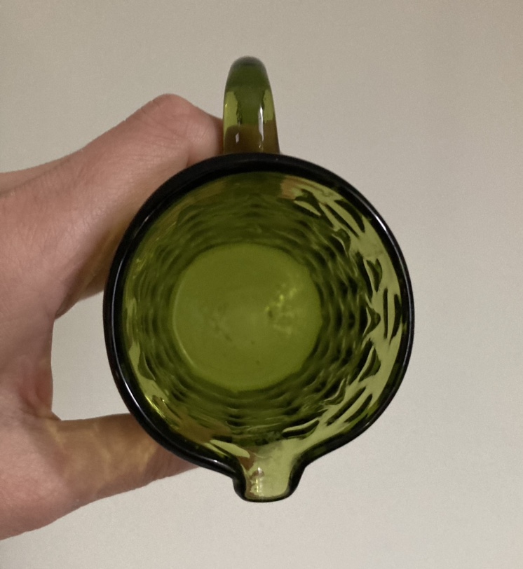 Vintage Small Art Glass Pitcher - photo 3