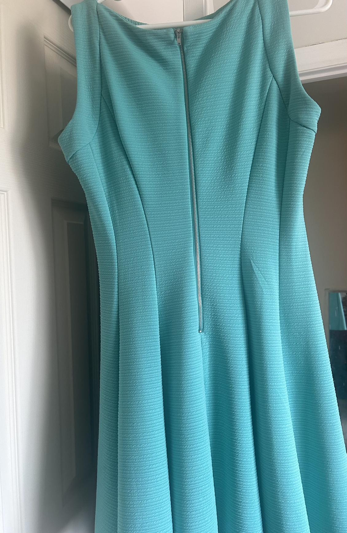 Teal Sleeveless Dress