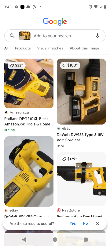DeWalt Reciprocating Saw