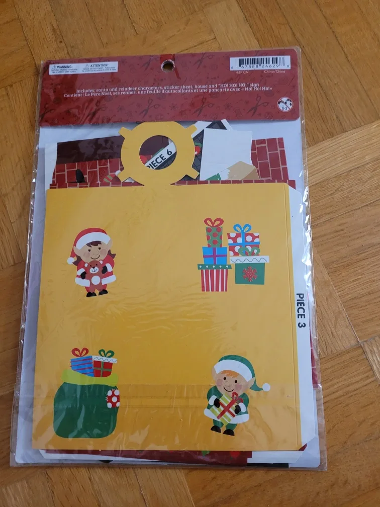 #freecycle Santa's Workshop Craft Kit image indicator(2)