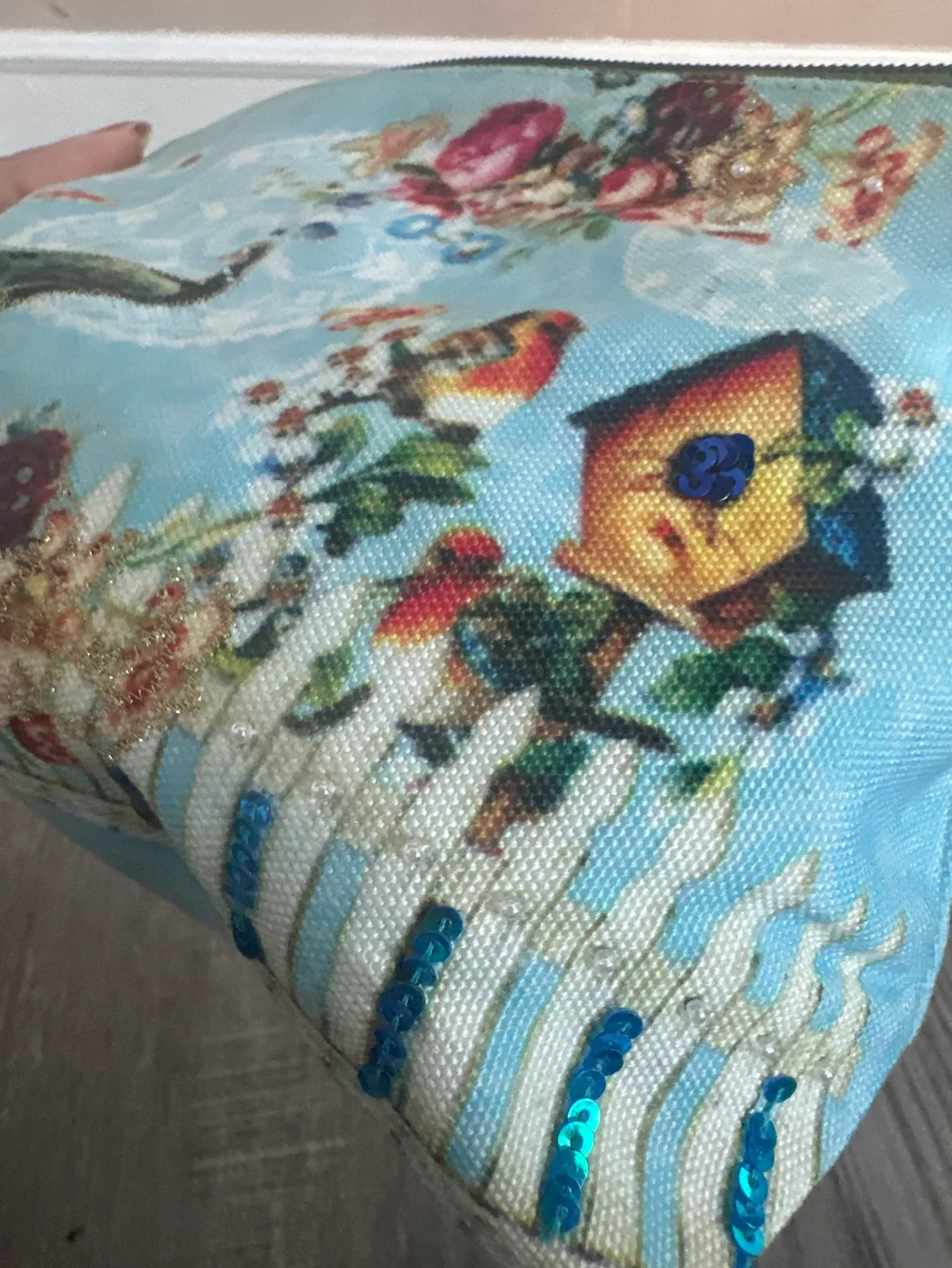 Peacock Makeup Bag image indicator(4)