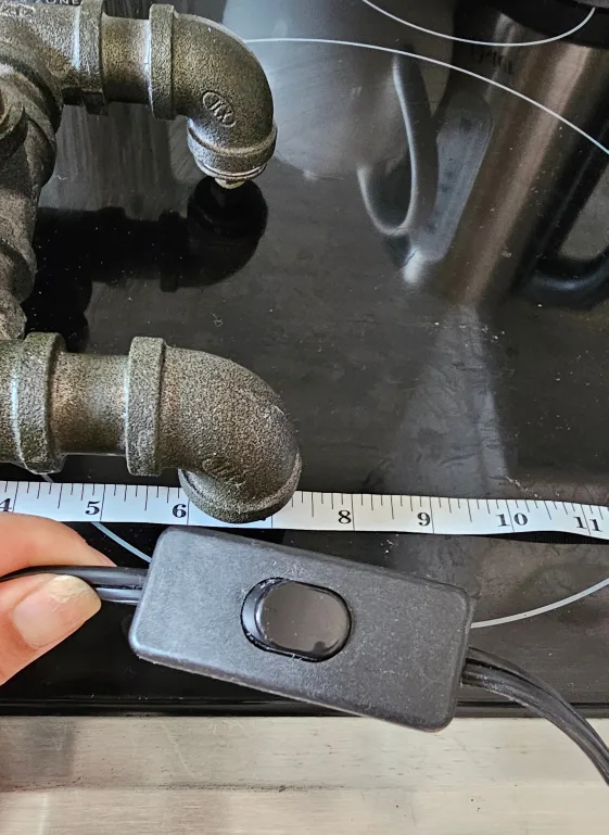 Steam Punk Industrial Pipe Faucet Table Lamp image indicator(5)