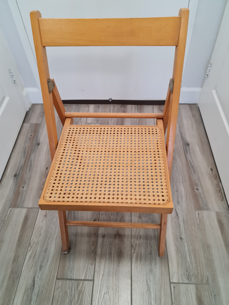2 Folding  Chair with seat cushions - photo 4