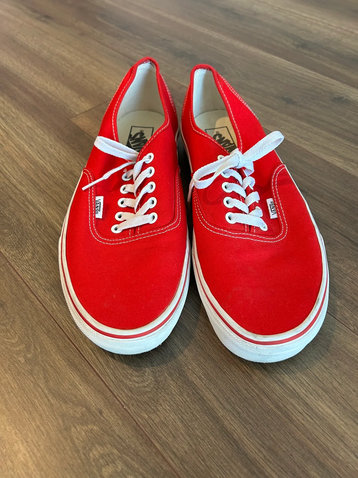 Vans Red Authentic Sneakers image indicator(4)