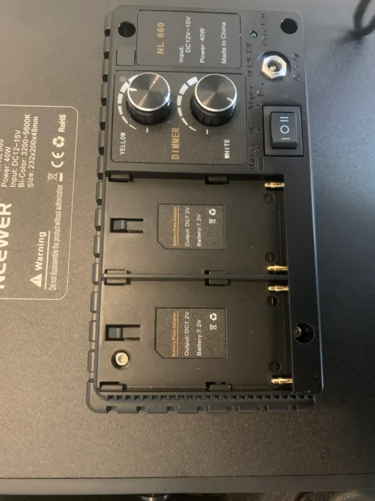 Neewer LED Video Light image indicator(3)