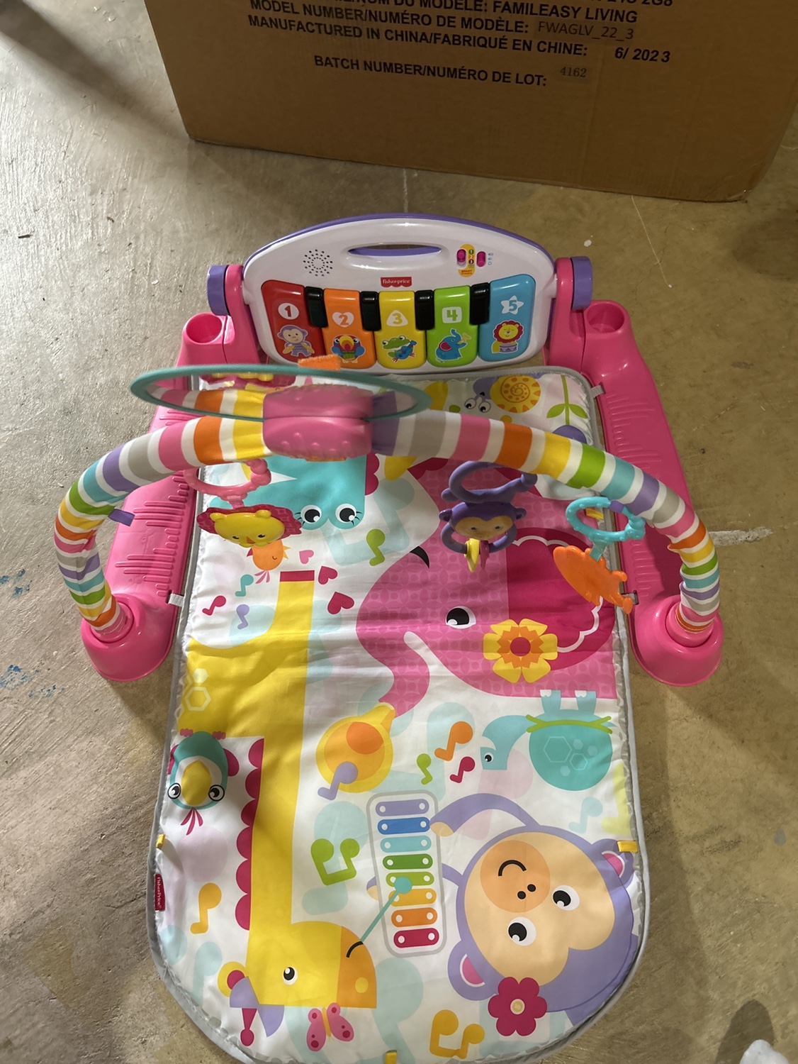 Fisher-Price Kick & Play Piano Mat - photo 2